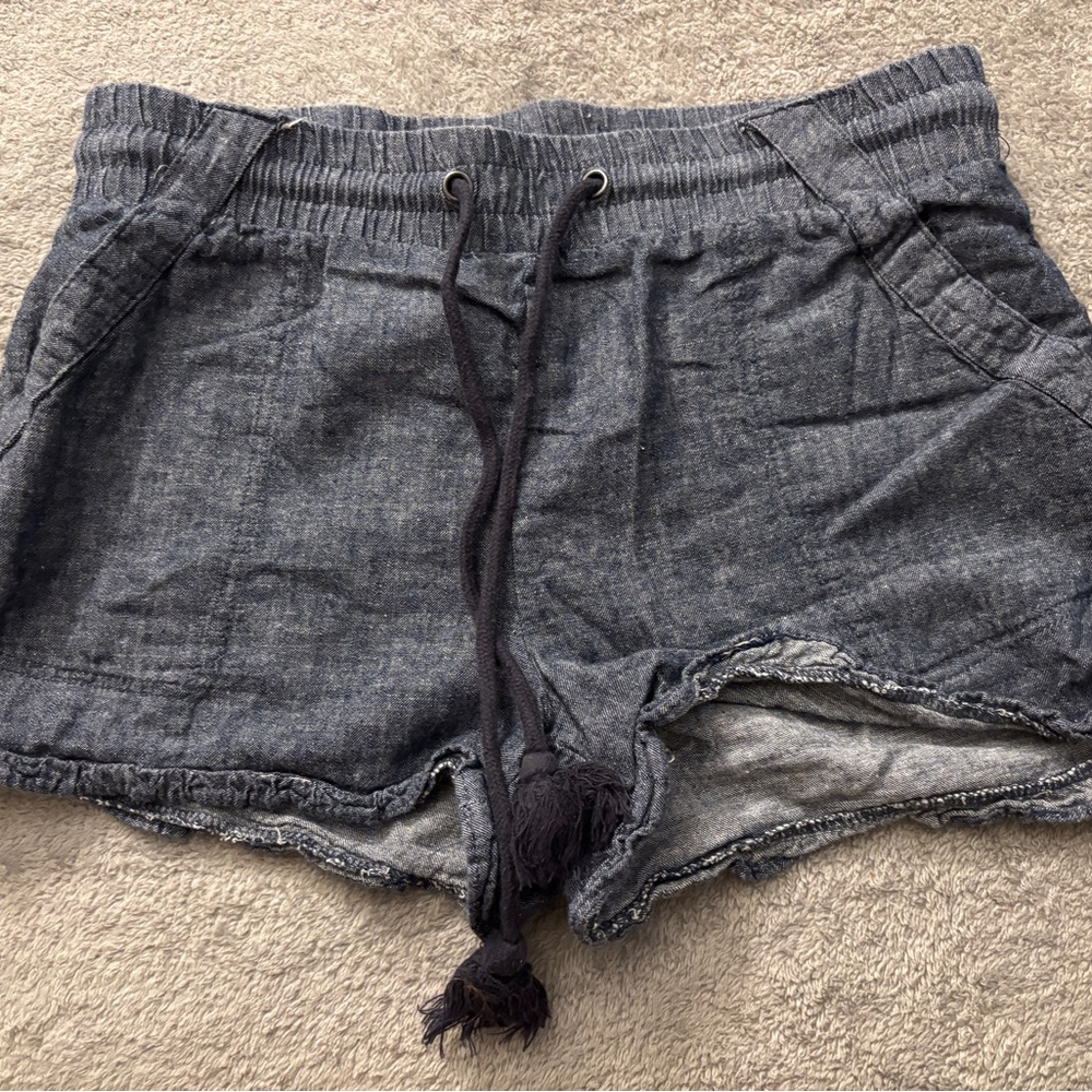 Rewind Charcoal Athletic Shorts for Women